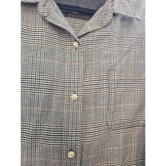 Ralph Lauren Womens Vintage Plaid Shirt size Large - Picture 3 of 8
